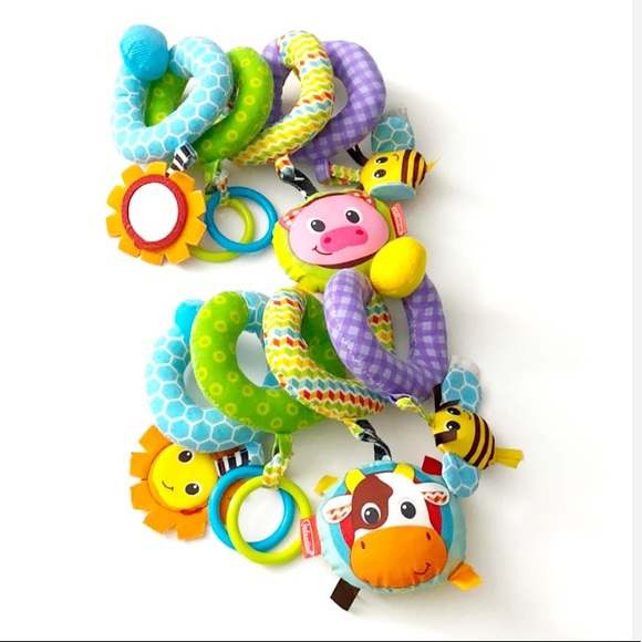 Infantino Other - Two Infantino Spiral Activity Toys